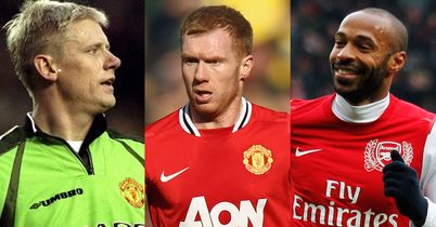 Schmeichel, Scholes and Henry: Feature in our selections
